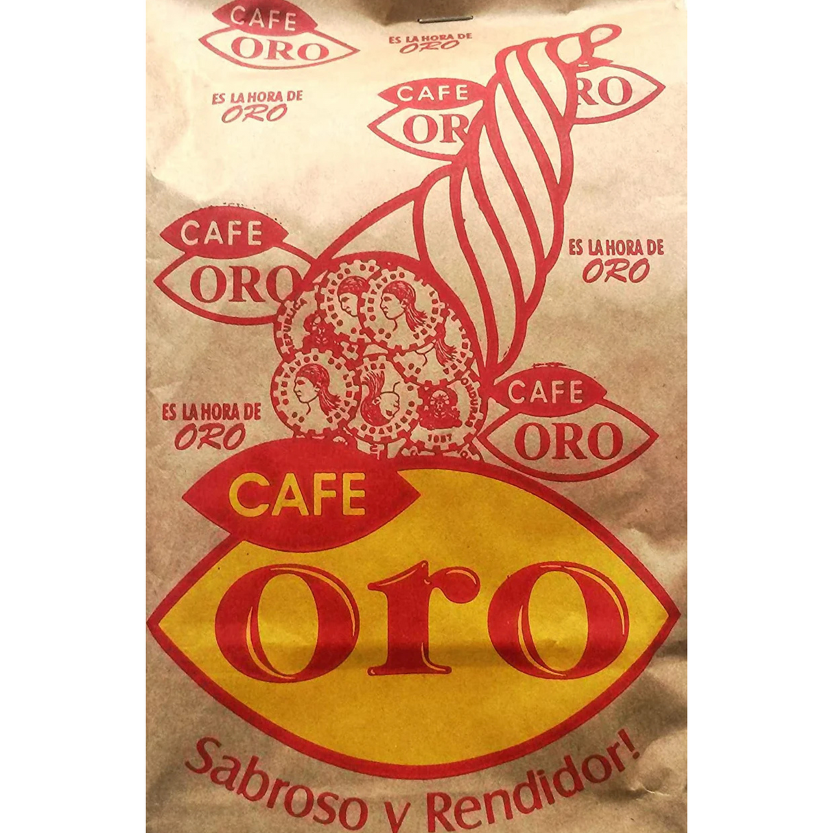 Café Oro Sabroso Y Rendidor Honduras 16 oz./Café Dorado Sabroso y Rendimiento Honduras 