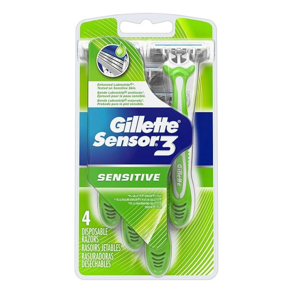 Gillette Sensor 3/4 u. | Sensor Gillette 3/4 u.