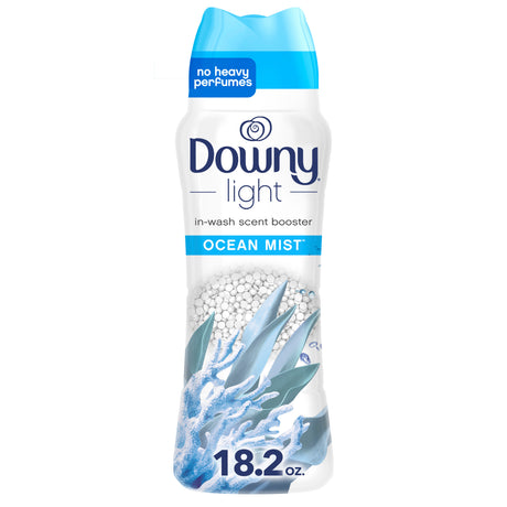 Downy Light Aroma Enhancer Beads for Clothing Ocean Mist Scent / Downy Light Perlas Potenciadoras Del Aroma de la Ropa Aroma a Niebla Oceánica