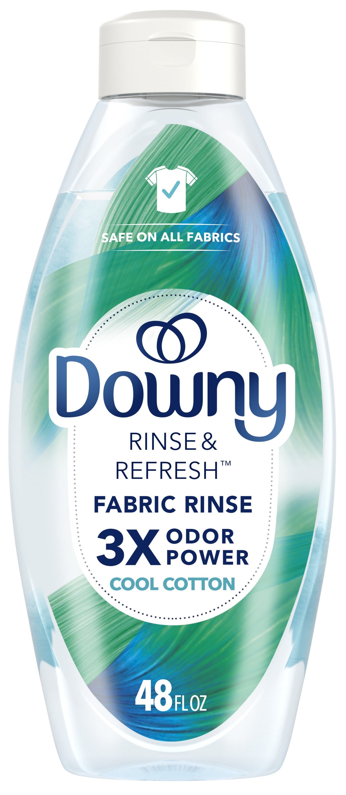 Downy Rinse &amp; Refresh Fresh Cotton Odor Remover and Fabric Softener / Downy Rinse &amp; Refresh Quitaolores y Suavizante de Telas Algodón Fresco 
