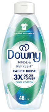 Downy Rinse &amp; Refresh Fresh Cotton Odor Remover and Fabric Softener / Downy Rinse &amp; Refresh Quitaolores y Suavizante de Telas Algodón Fresco 