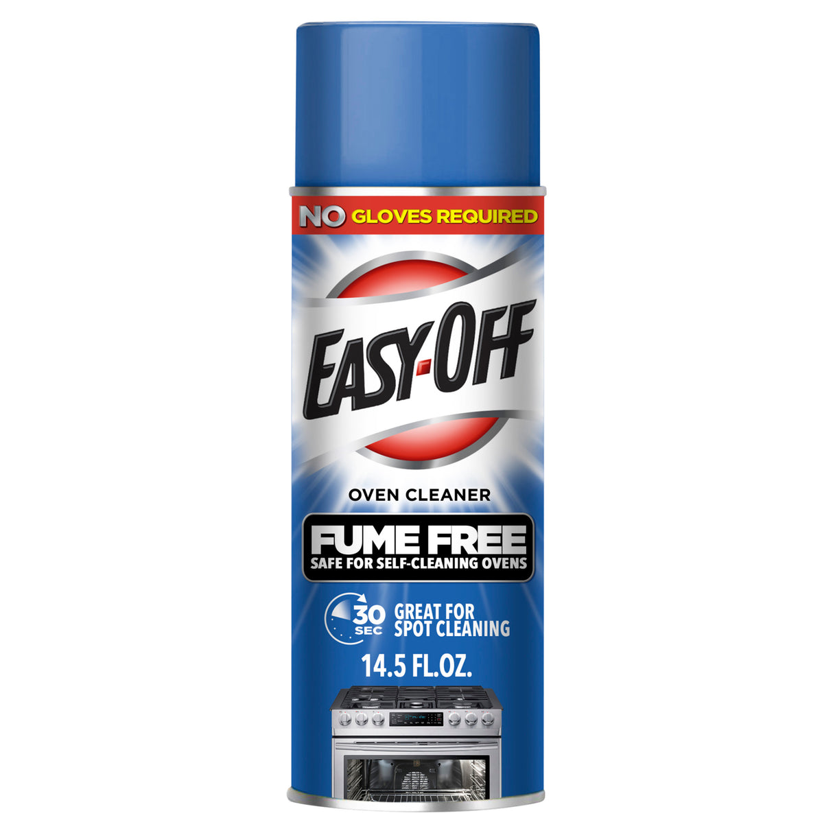 Easy-Off Fume Free Oven Cleaner Spray, Lemon , Removes Grease / Limpiador en aerosol para hornos sin humo Easy-Off, limón, elimina la grasa 