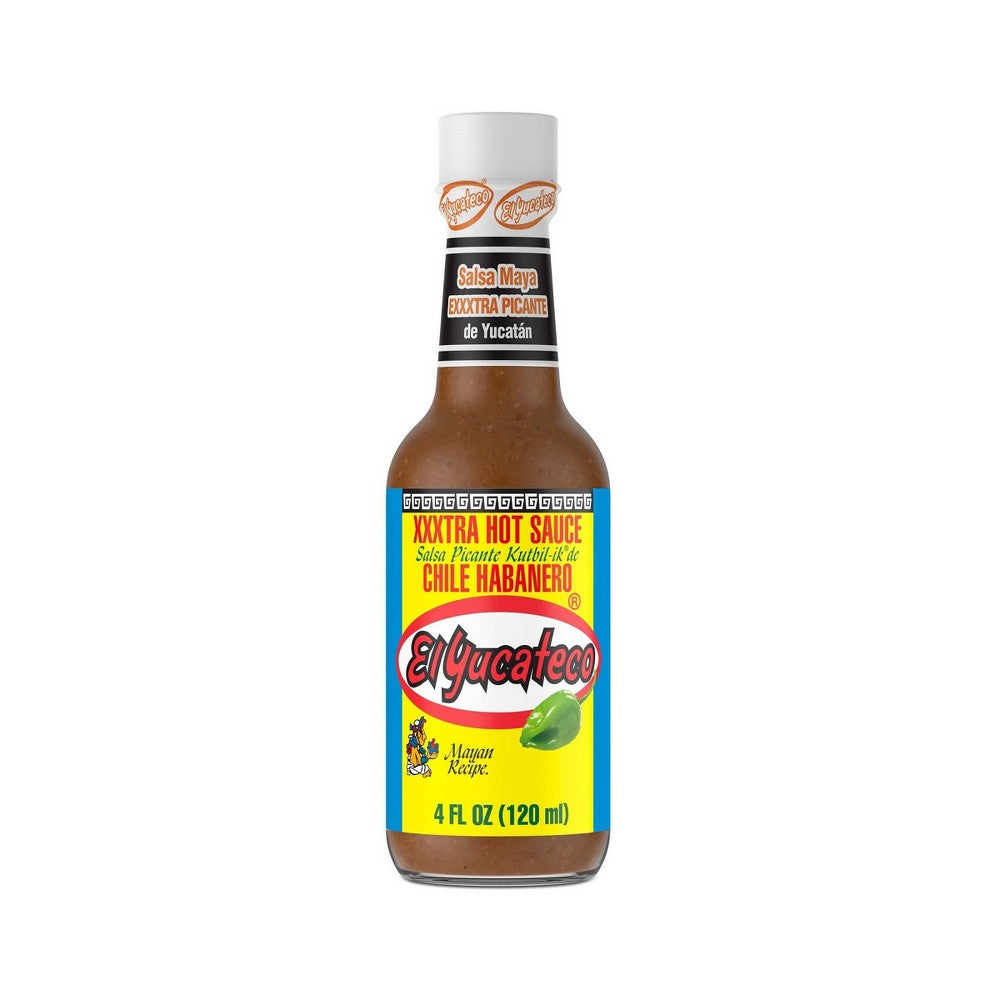 El Yucateco Habanero Chilli Xxxtra Salsa Picante 4 fl oz