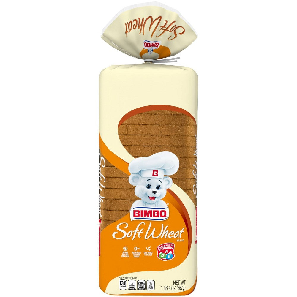 Pan de Trigo Blando Bimbo - 20oz / Bimbo Pan de Trigo Blando - 20oz /