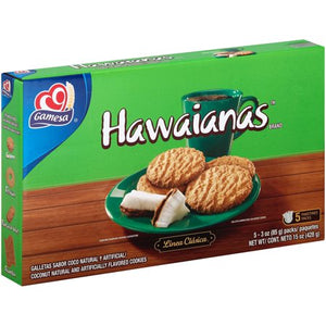 Gamesa Hawaiana 5 unidades. / 428 gr.