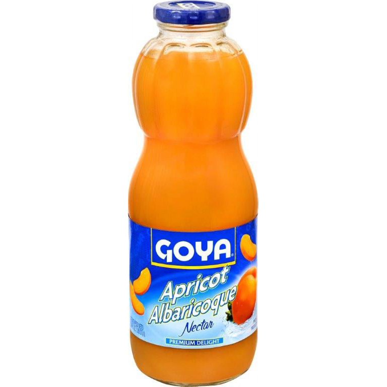 Néctar de Albaricoque Goya 33.8 fl. onz. / 1 litro.