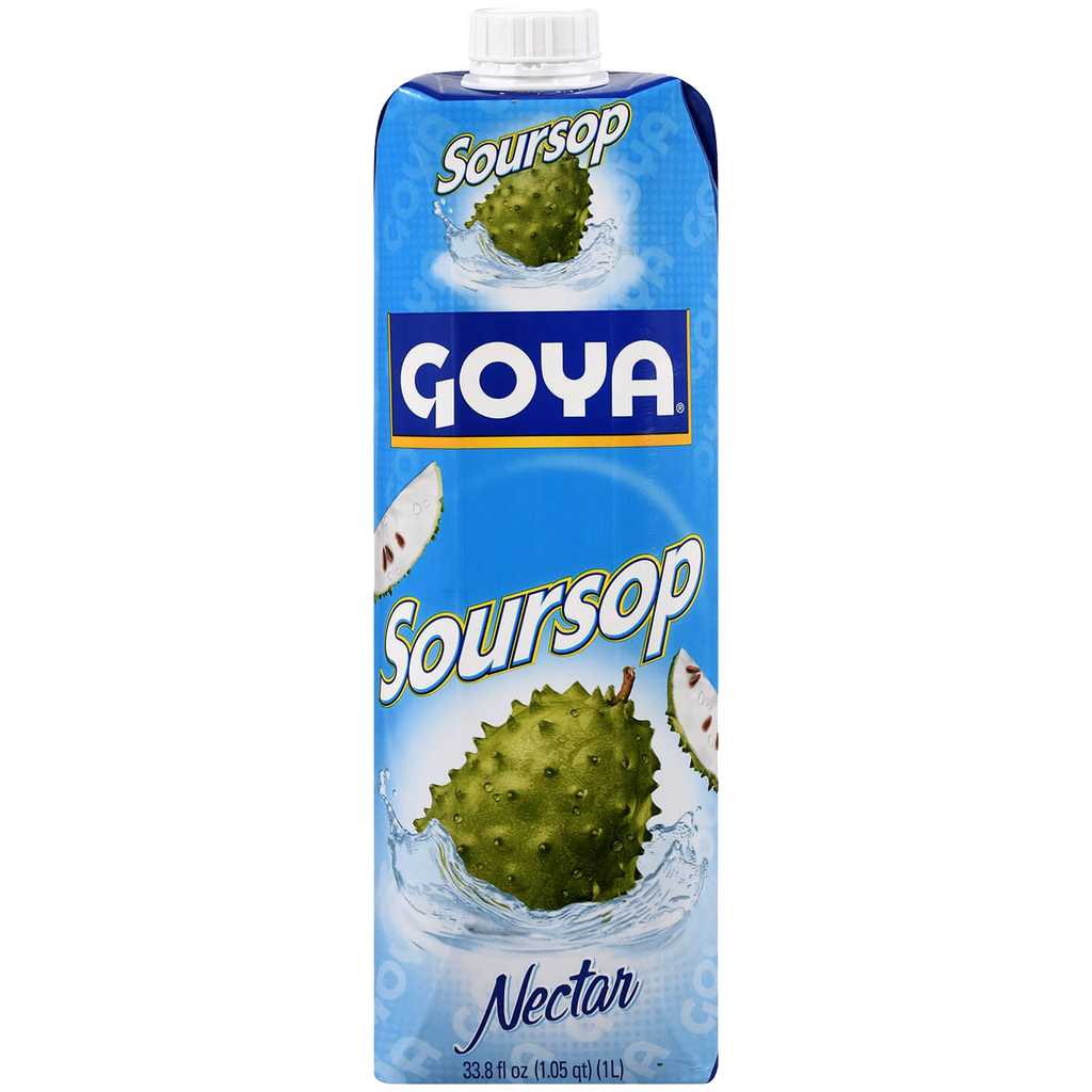 Goya Guanabana Nectar 33.8 oz. / 1 lt./Goya Soursop Nectar
