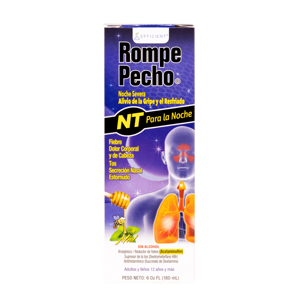 Rompe Pecho Jarabe Noche / Jarabe Noche 6 oz