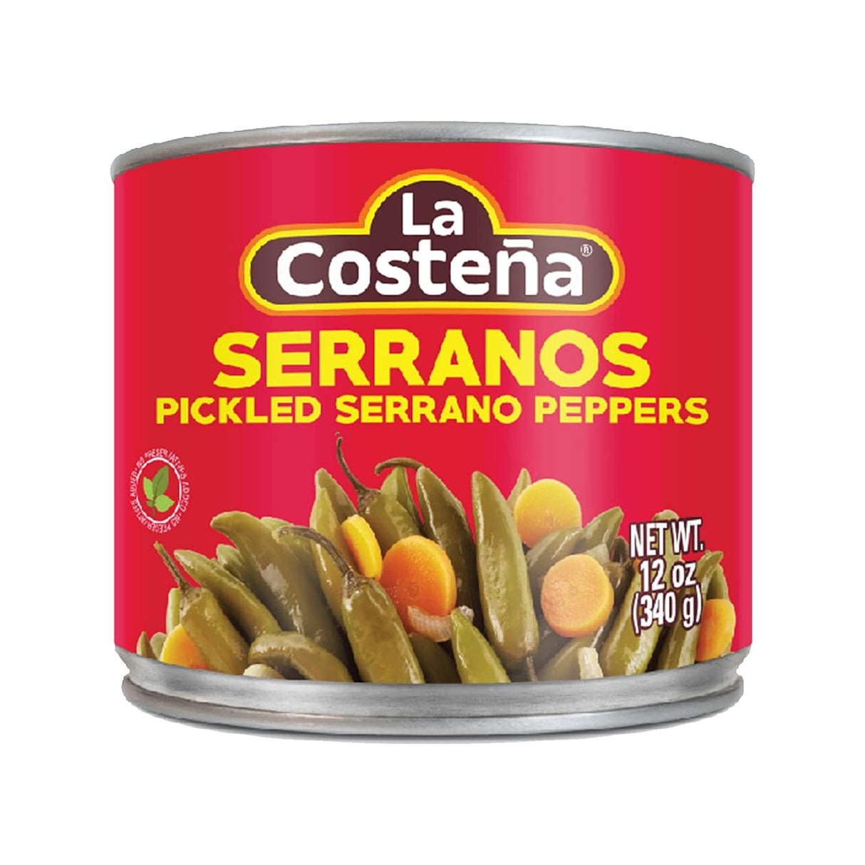 La Costeña Pimientos Serranos / La costeña Pimientos Serranos 12oz