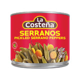 La Costeña Pimientos Serranos / La costeña Pimientos Serranos 12oz
