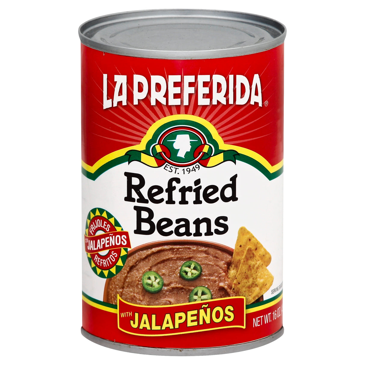 La Preferida Frijoles Refritos Jalapeños / La Preferida Frijol Refrito Jalapeño