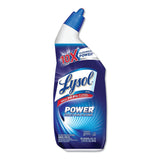 Lysol Power Toilet Bowl Cleaner Gel, Cleaning &amp; Disinfecting, Stain Removal,/ Lysol Power Gel limpiador de inodoros, limpieza y desinfección, eliminación de manchas