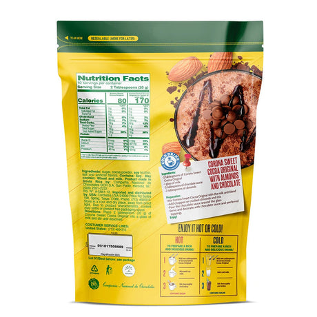 Corona Sweet Cocoa Original, Doypack, 7.05 oz