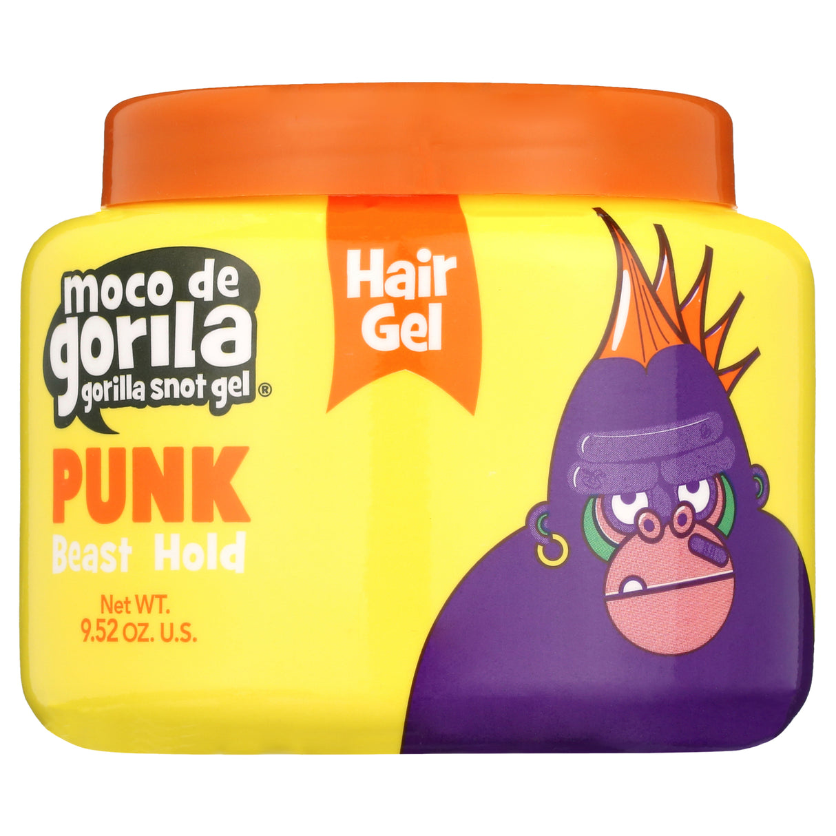 Gel para el cabello estilo Punk Moco De Gorilla, 9.52 oz