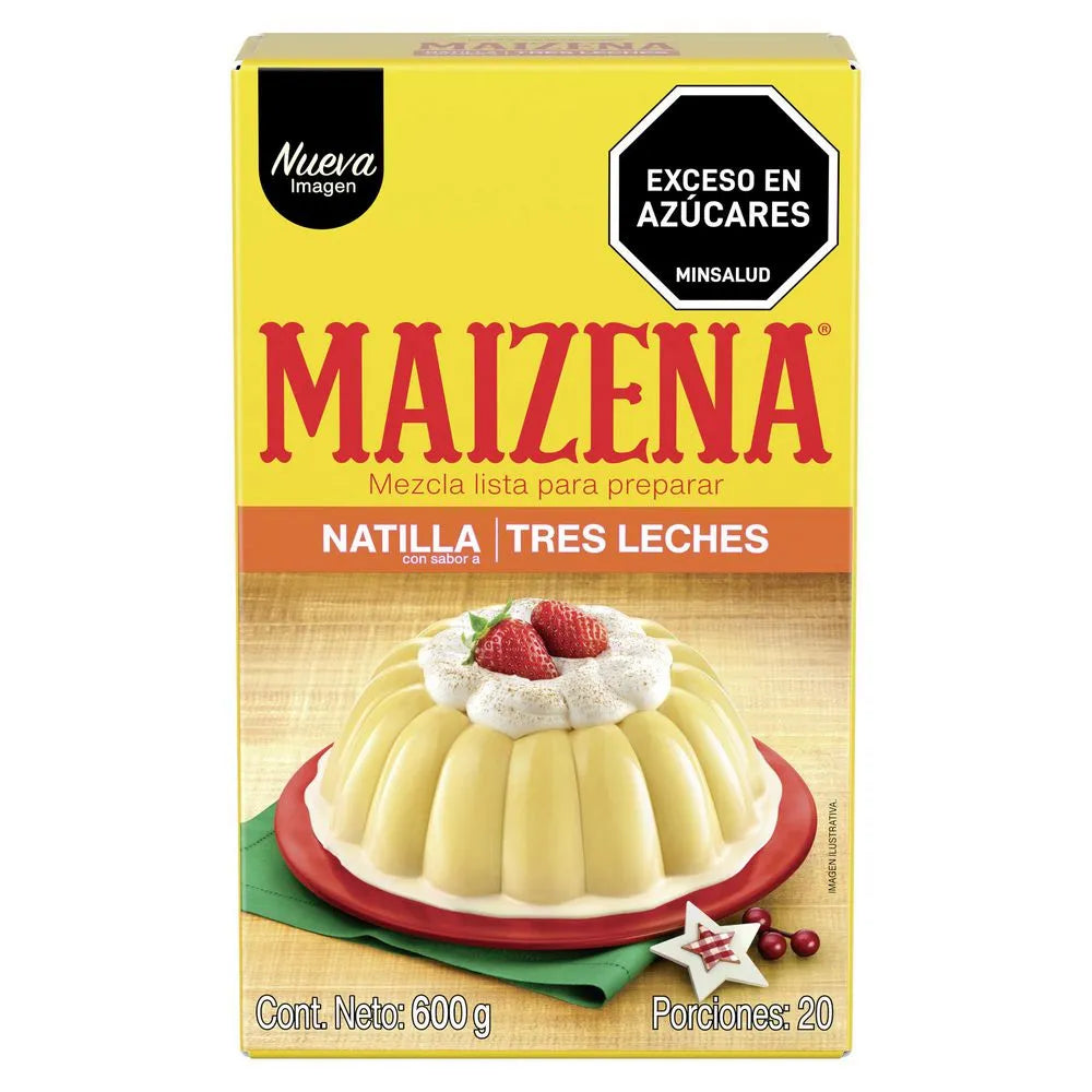 Maizena Natilla Tres Leches 300 g./Maizena Natilla Con Sabor tres leches