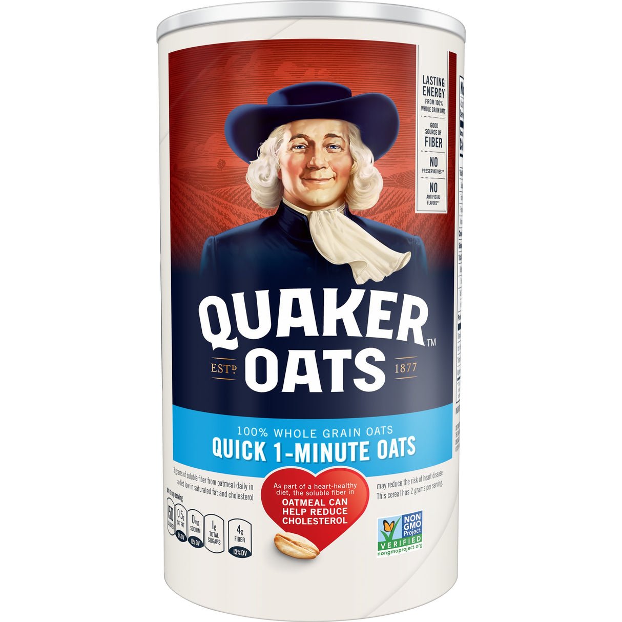 Avena Quaker Rápida 1 Minuto 18 oz./Avena Quaker Rápida 1 Minuto 