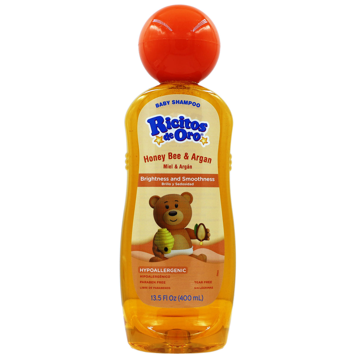 Ricitos de Oro Champú para Bebés Miel y Argán 13.5 Fl Oz. / Ricitos de Oro Champú para Bebés Miel y Argán 13.5 Fl Oz.