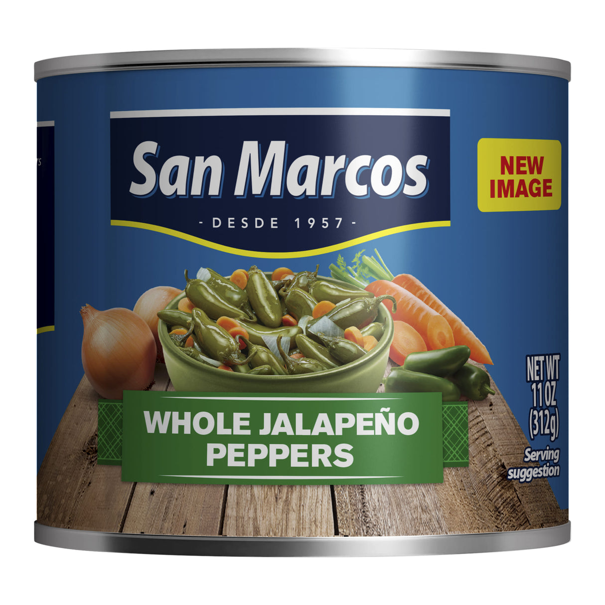 San Marcos Chiles Jalapeños Enteros / San Marcos Chiles Jalapeños Enteros 11oz