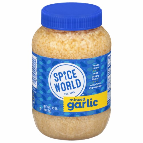 Spice World Ajo Picado sin Grasa 32 oz-32 oz 