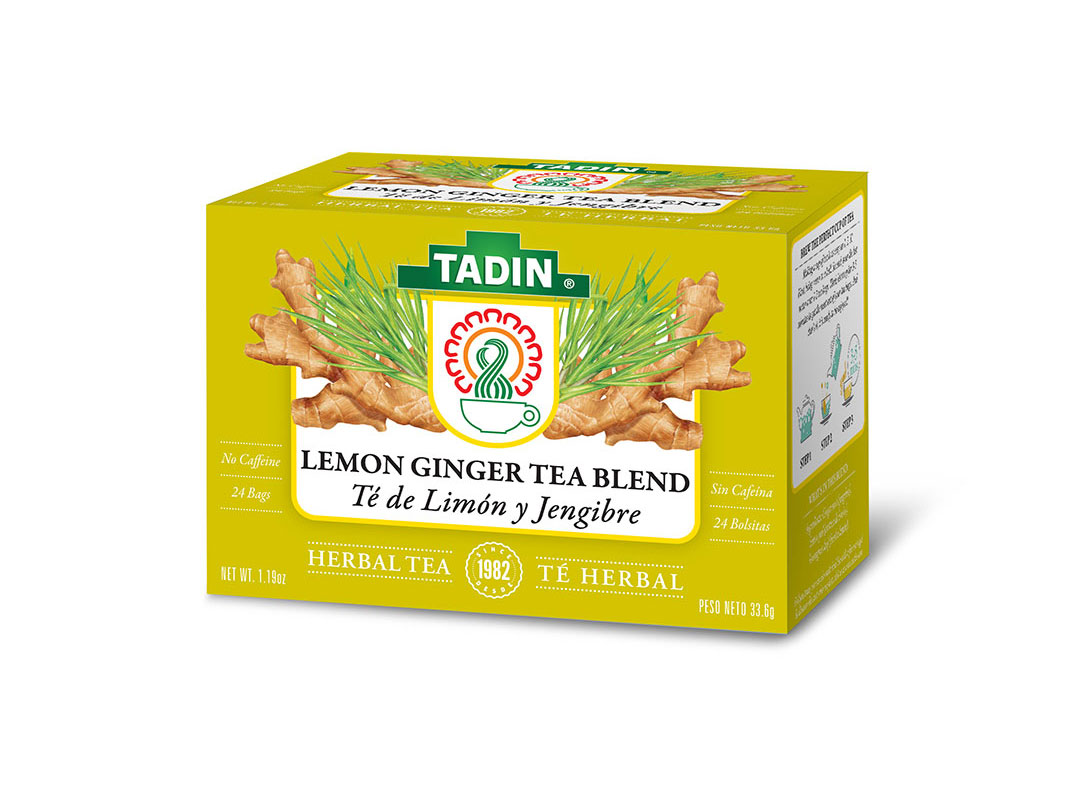 Té Tadin Limón y Jengibre 1.19 oz/Té de Limón y Jengibre