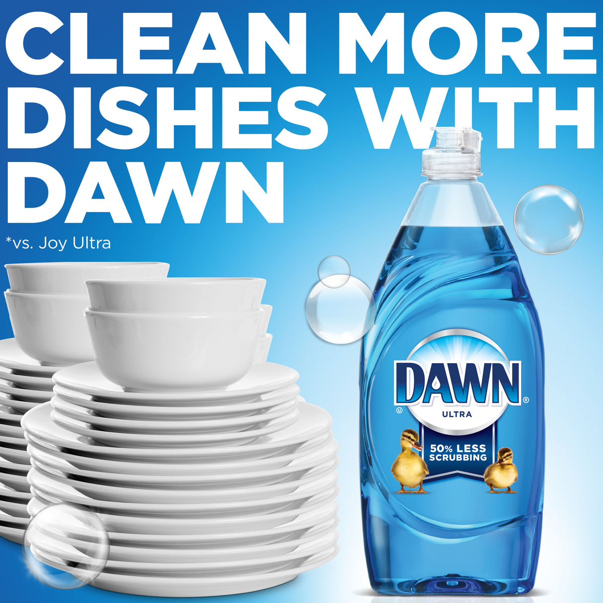 Dawn Ultra Dish Soap Dishwasher Liquid, Original Scent / Líquido para lavar platos Dawn Ultra, aroma original 