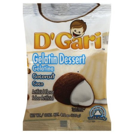 D Gari Coconut Gelatin Dessert  4.2 oz
