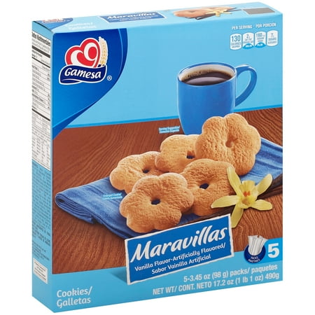 Galletas Gamesa Maravillas Sabor Vainilla 17.2 oz