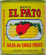 El Pato. Mexican Hot Style / El Pato. Salsa Picante Estilo Mexicana 7.75oz