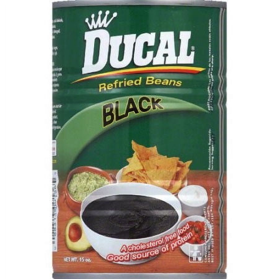 Frijoles Negros Refritos Ducal / Frijoles Negros Refritos Ducal 15oz 