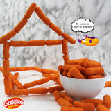 Bocadeli Gusitos SuperChurro, Bocanadas de Maíz con Sabor a Queso, 2.5 oz (1 paquete) 