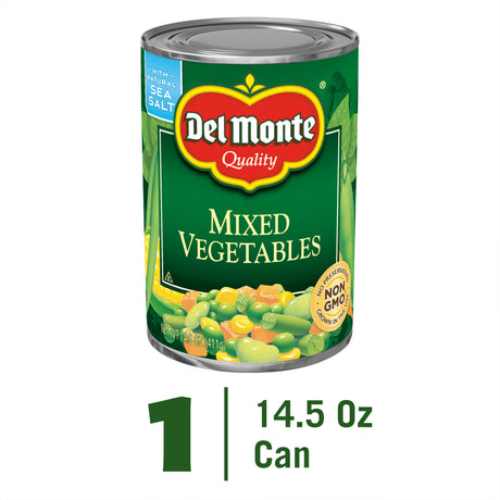 Del Monte Vegetales Mixtos Enlatados 14.5 oz / Del Monte Vegetales Mixtos Enlatados 14.5 oz