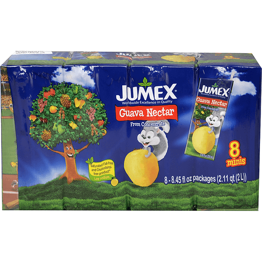 Jumex Guava Nectar 8 pk./Néctar de guayaba Jumex, 8 unidades.