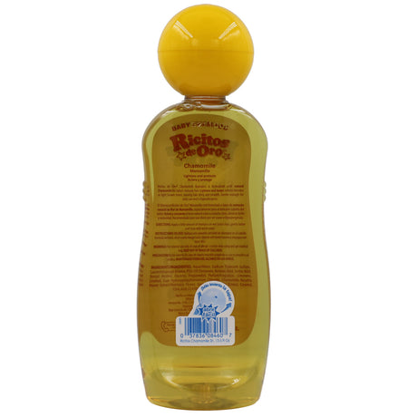 Champú para bebés Ricitos de Oro Manzanilla, champú aclarante, protección del color, 13.5 fl oz 