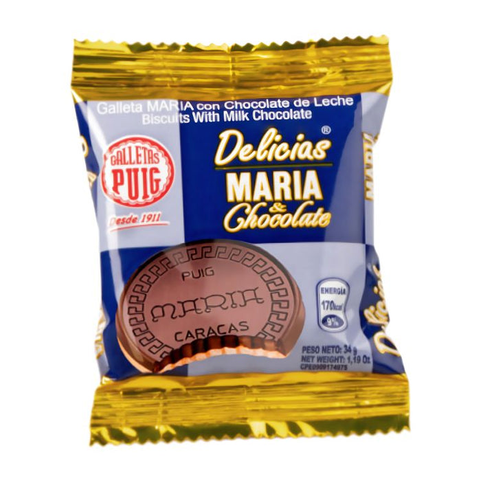 Delicias Maria & Chocolate 34g