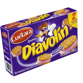 CUETARA Diavolín Cookies (2-Pack) 9.88oz