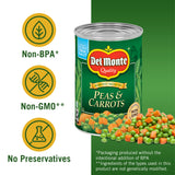 DEL MONTE Verduras enlatadas, guisantes y zanahorias, 14,5 oz / DEL MONTE Vegetales Enlatados, Guisantes y zanahorias 14,5 oz.
