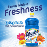 Fabuloso Liquid All Purpose Cleaner with Bleach Alternative, Spring Fresh / Fabuloso Limpiador líquido multiusos con alternativa al blanqueador, Spring Fresh 