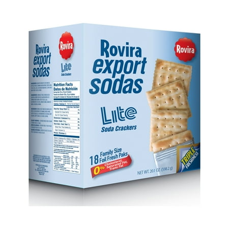 Galletas Rovira Export Sodas Lite 20.1 oz.