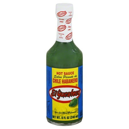 El Yucateco Green Habanero Sauce 8 oz.