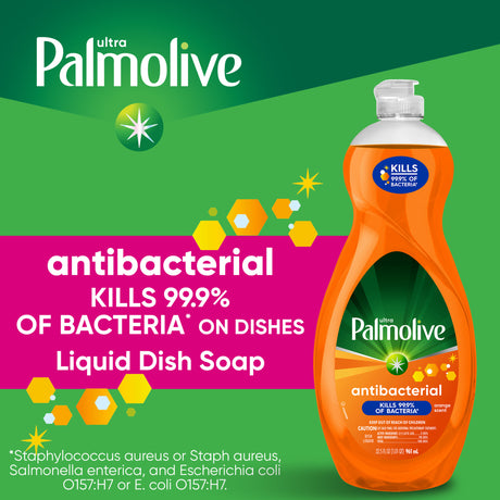 Palmolive Ultra Liquid Dish Soap Antibacterial / Palmolive Ultra Jabón Líquido Para Platos Antibacteriano