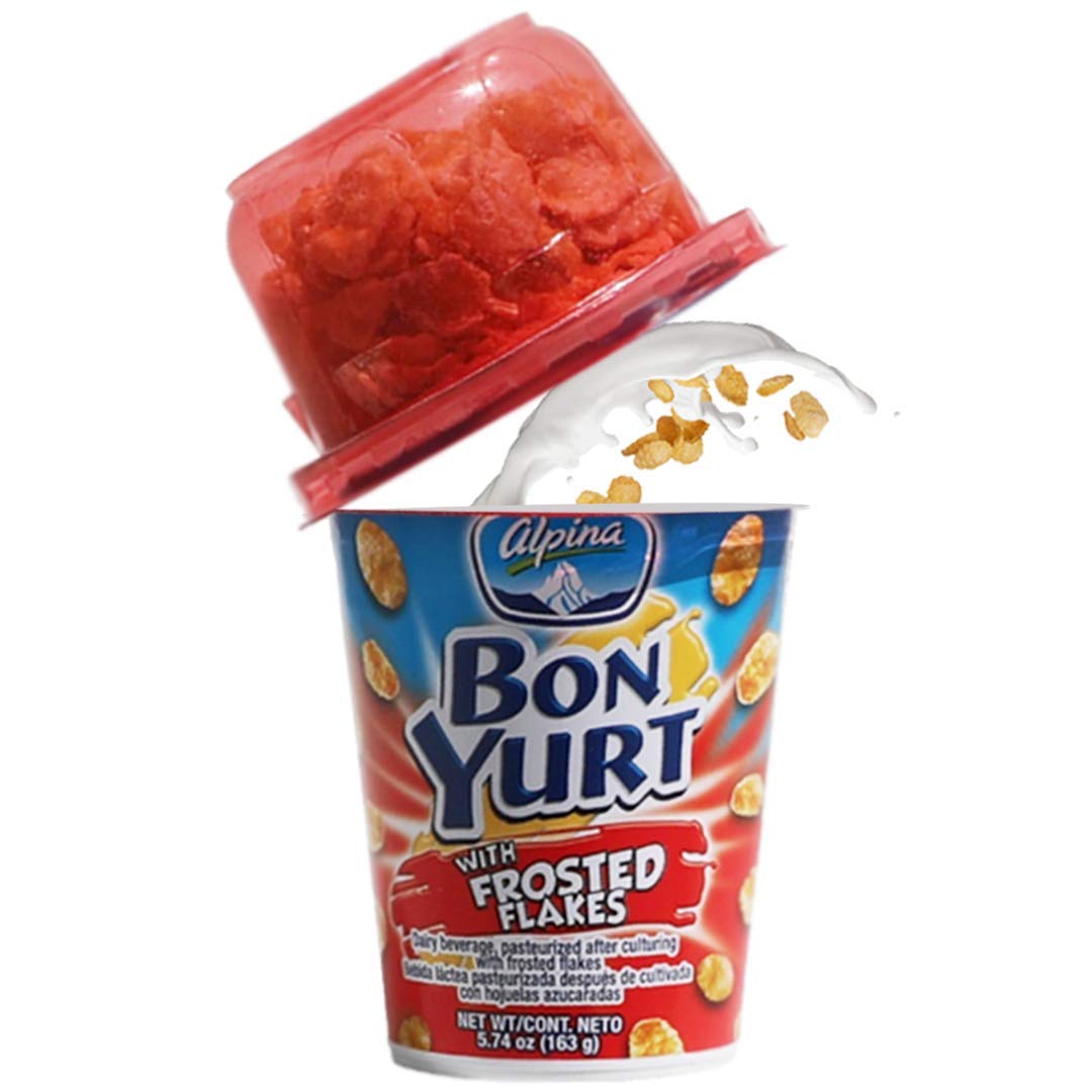 Bon Yurt con copos de nieve helados, 5,74 oz.