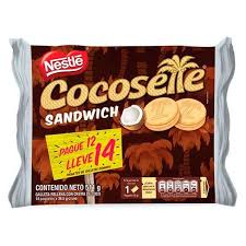 Sándwich Nestlé Cocosette paquete de 14.