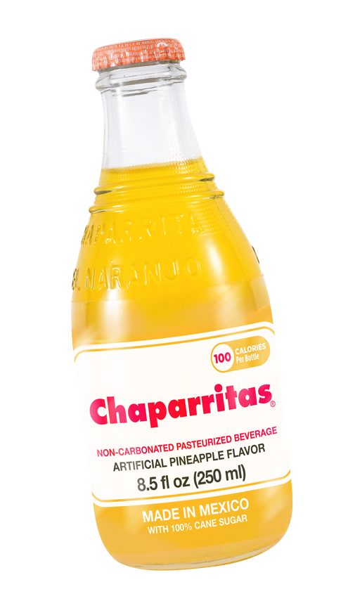 Chaparritas Pineapple / Pina 8.5 fl. oz. / 250 ml.