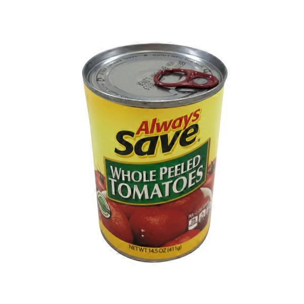 Always Save Whole Peeled Tomatoes /  Tomates Pelados Enteros