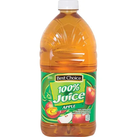 Best Choice Apple Juice 64 oz./Mejor elección de jugo de manzana