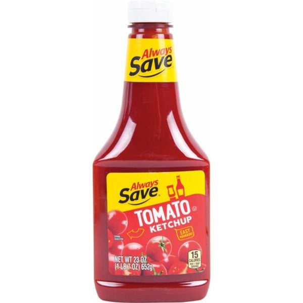 Always Save Tomato Ketchup 23 oz./Siempre guarde salsa de tomate