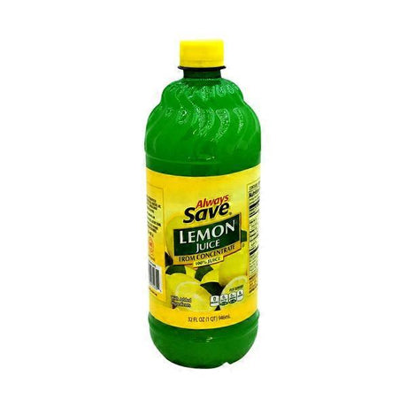 Guarde siempre el jugo de limón concentrado de 32 fl.