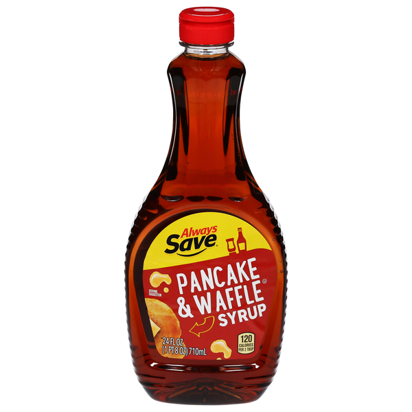 Always Save Pancake and; Waffle Syrup 24 oz./