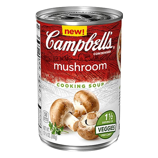 CAMP CREAMY MUSHROOM / CHAMPIÑONES