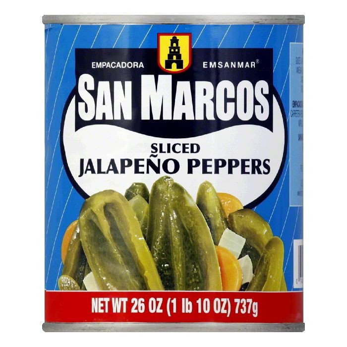 Chiles Jalapeños San Marcos en rodajas / Chiles Jalapeños San Marcos en rodajas